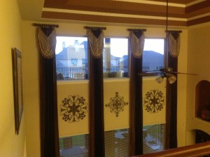 Dapery Panels For Very Tall Ceilings