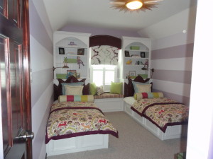 A fun bedroom for two Toddlers, to spark their imaginations