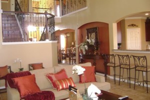 Cozying up a super sized family room