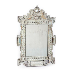 A beautiful venetian mirror