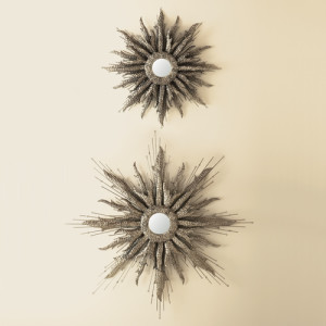 Sunburst mirrors