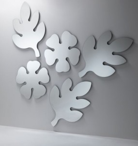 A Grouping of Lotus Leaf mirrors