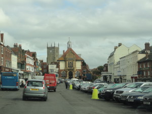 The town of Marlborough in England. 