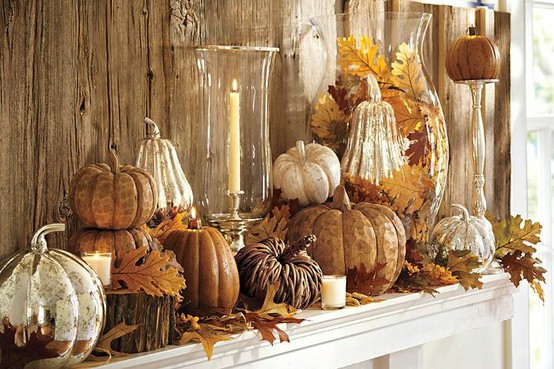 Fall Mantel