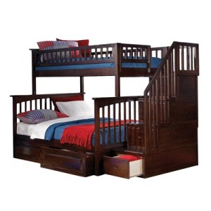 Atlantic Furniture Staircase Bed (Available through Casa Vilora Interiors)