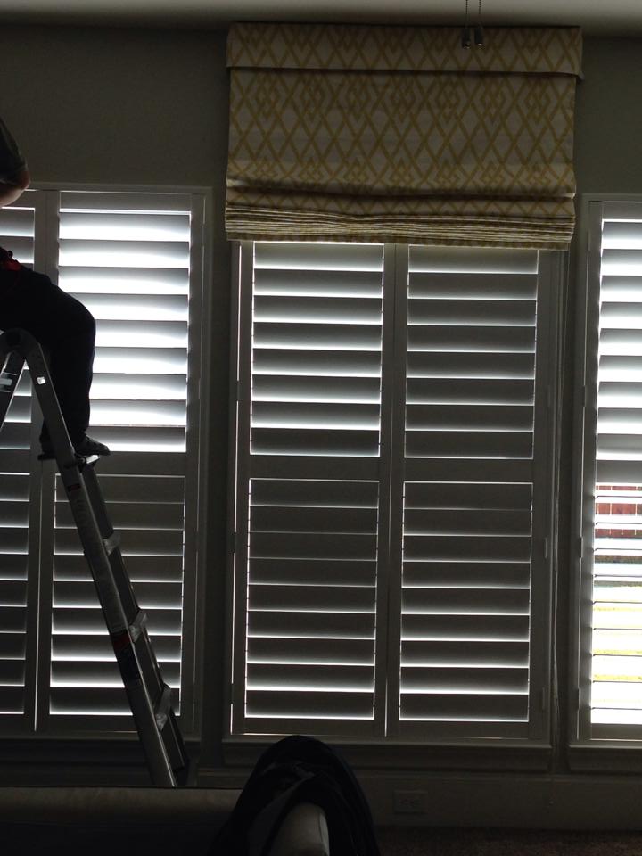 Ok, I couldn't find a BEFORE picture of the windows but this one's close enough :-)