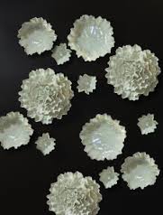 Ceramic Carnation Wallflowers