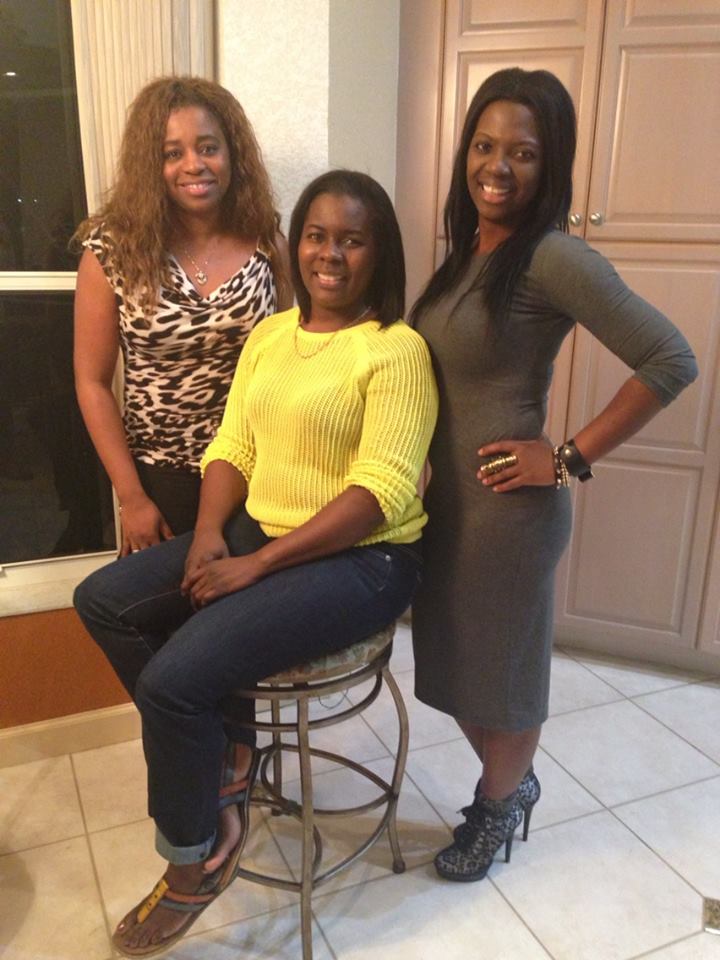 Me with Stacey and Marsha. Friends for life