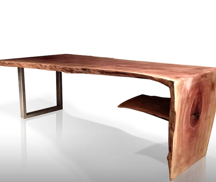 Wooden Waterfall Coffee Table by Paul Kruger