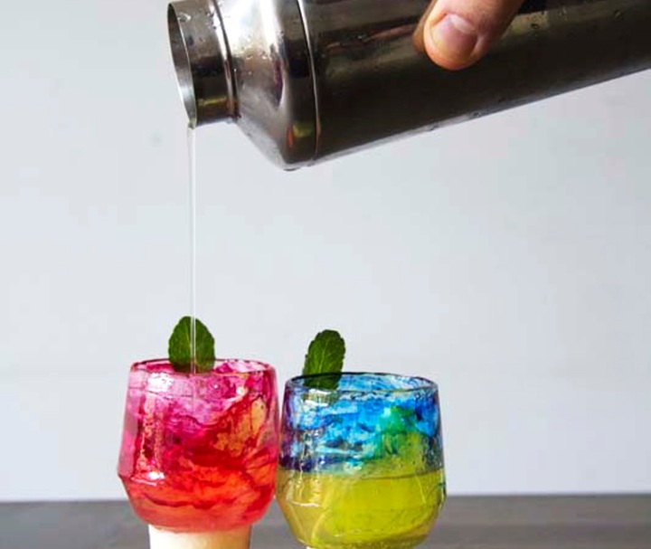 Sugar Glass Cocktail - Set of 10 