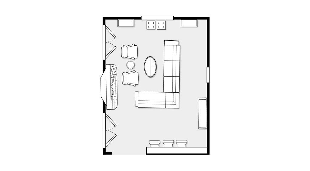 Floorplan Casa Vilora Interiors