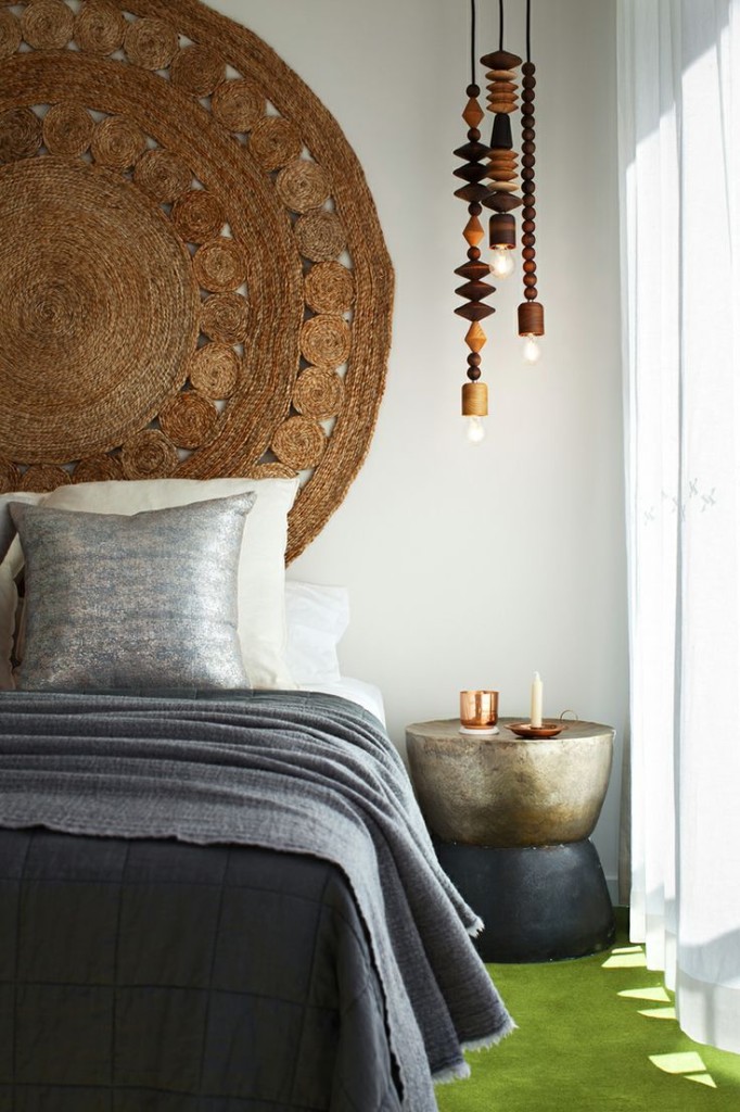 fake a headboard