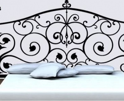 fake a headboard