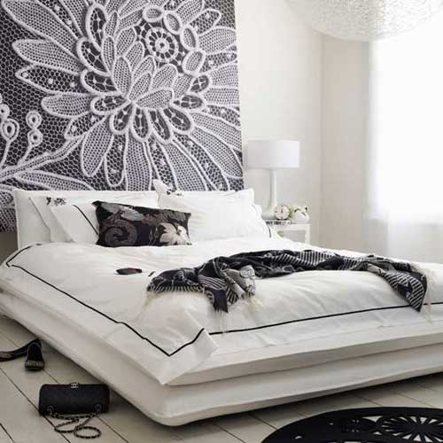 fake a headboard
