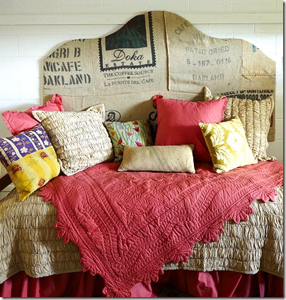 fake a headboard